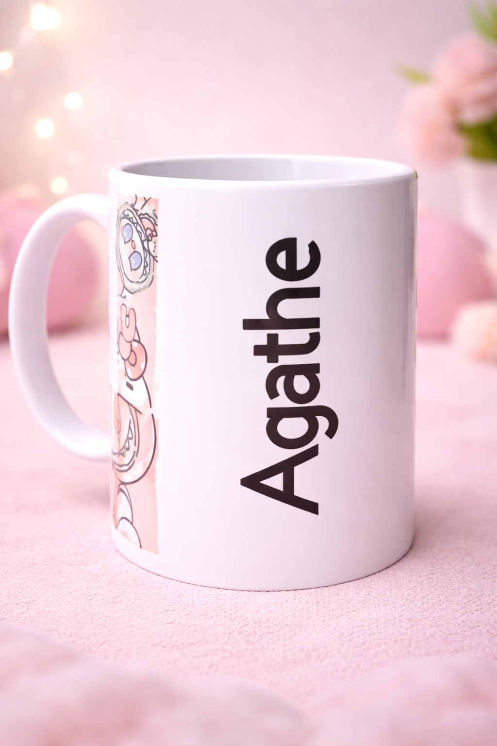 Mugs lafufu et ces amis personnalisés fait main