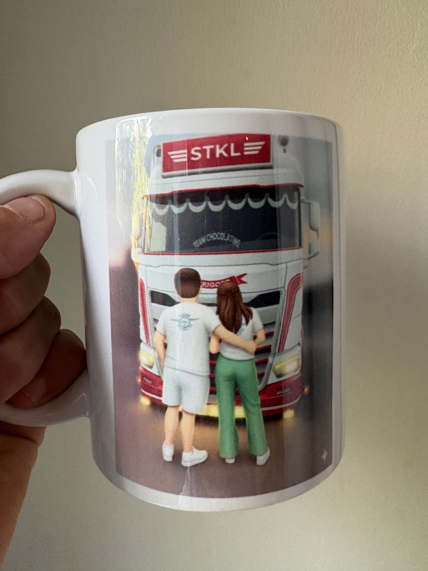 Mug Couple “I Love You” – Cadeau Romantique Fait Main