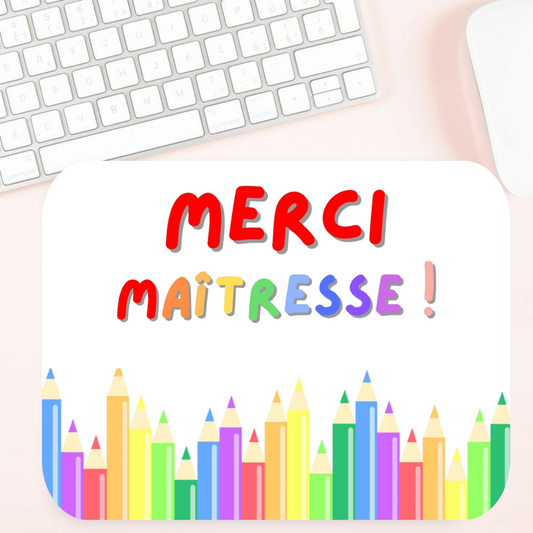 Tapis de souris merci maîtresse