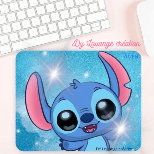 Alien - tapis de souris - Dy Louange création